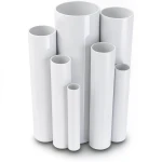 UPVC Pipes 10 Bar Pressure 160 mm Diameter 7.7 mm Thickness White