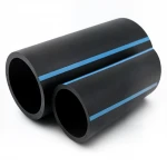 أنابيب HDPE الوطني لشبكات المياه ذات الضغط العالي  ضغط 10 بار قطر خارجي 50 مم سمك 2.4 مم لون اسود