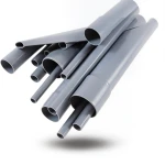 مواسير UPVC EPC 80 مقاس 6 إنش سمك 10.97 مم لون رمادي