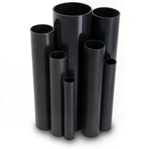 UPVC Pipes Nominal Pressure 10 Bar Outside Diameter 560 mm Thickness 26.7 mm Black
