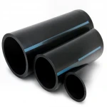 أنابيب HDPE الوطني لشبكات المياه ذات الضغط العالي  ضغط 10 بار قطر خارجي 75 مم سمك 3.6 مم لون اسود