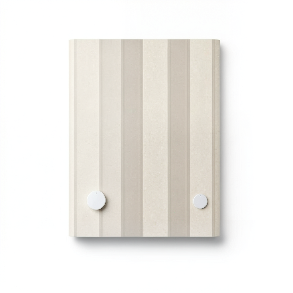 Striped Wallpaper Light Beige 10m x 1.06m, Model 38021