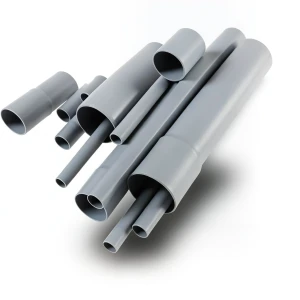 مواسير UPVC جدول 80 مقاس ¾ إنش سمك 3.91 مم لون رمادي