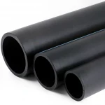 أنابيب HDPE الوطني لشبكات المياه ذات الضغط العالي  ضغط 10 بار قطر خارجي 110 مم سمك 5.3 مم لون اسود