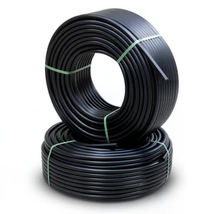 HDPE Pipes PE 80 Pressure 12.5 Bar Outside Diameter 50 mm Thickness 4.6 mm Black