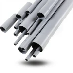 UPVC Pipes Schedule 80 Size 1 Inch Thickness 4.55 mm Gray