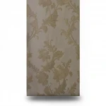 Floral wallpaper, dark beige color, length 10 m, width 0.73m, model 56890 