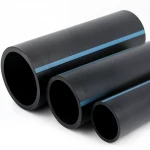 NPF HDPE Pipes for High Pressure Water Networks   Pressure 10 Bar Outside Diameter 50 mm Thickness 2.4 mm Color Black