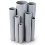UPVC Pipes Nominal Pressure 10 Bar Outside Diameter 500 mm Thickness 23.9 mm Gray