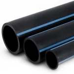 NPF HDPE Pipes for High Pressure Water Networks   Pressure 10 Bar Outside Diameter 63 mm Thickness 3 mm Color Black