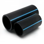أنابيب HDPE الوطني لشبكات المياه ذات الضغط العالي  ضغط 10 بار قطر خارجي 180 مم سمك 8.6 مم لون اسود