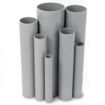 UPVC Pipes Nominal Pressure 10 Bar Outside Diameter 560 mm Thickness 26.7 mm Gray