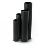 مواسير HDPE SDR 9 قطر خارجي 250 مم سمك 27.9 مم لون أسود