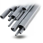 مواسير UPVC EPC 80 مقاس 4 إنش سمك 8.56 مم لون رمادي