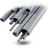 مواسير UPVC EPC 80 مقاس 4 إنش سمك 8.56 مم لون رمادي - Image 1