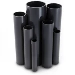 UPVC Pipes Nominal Pressure 10 Bar Outside Diameter 560 mm Thickness 26.7 mm Black