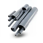 UPVC Pipes Schedule 80 Size 3 Inch Thickness 7.62 mm Gray