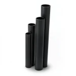 مواسير HDPE الجودة SDR 33 قطر خارجي 125 مم سمك 3.9 مم لون أسود