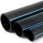 أنابيب HDPE الوطني لشبكات المياه ذات الضغط العالي  ضغط 10 بار قطر خارجي 250 مم سمك 11.9 مم لون اسود