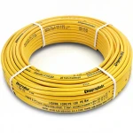 أنابيب HDPE  نيبروبلاست PE 100 ضغط 20 بار قطر خارجي 25 مم سمك 2.8 مم لون أصفر 