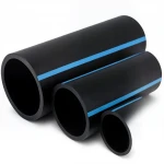 أنابيب HDPE الوطني لشبكات المياه ذات الضغط العالي  ضغط 10 بار قطر خارجي 280 مم سمك 13.4 مم لون اسود