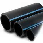 أنابيب HDPE الوطني لشبكات المياه ذات الضغط العالي  ضغط 10 بار قطر خارجي 355 مم سمك 16.9 مم لون اسود