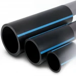 NPF HDPE Pipes for High Pressure Water Networks   Pressure 10 Bar Outside Diameter 180 mm Thickness 8.6 mm Color Black