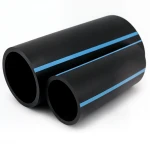 أنابيب HDPE الوطني لشبكات المياه ذات الضغط العالي  ضغط 10 بار قطر خارجي 400 مم سمك 19.1 مم لون اسود
