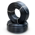 Al-Rajhi HDPE Pipes PE 80 Pressure 12.5 Bar Outside Diameter 125 mm Thickness 11.4 mm Black