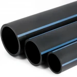 أنابيب HDPE الوطني لشبكات المياه ذات الضغط العالي  ضغط 10 بار قطر خارجي 280 مم سمك 13.4 مم لون اسود