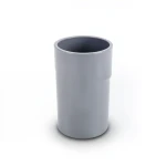 UPVC Pipes Schedule 80 Size 8 Inch Thickness 12.7 mm Gray