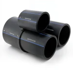 SPS HDPE Pipe PE 80 Pressure 12.5 Bar Outside Diameter 25 mm Thickness 2.3 mm Black | Saudi Pipes Systems (SPS)