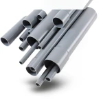 UPVC Pipes Schedule 80 Size 4 Inch Thickness 8.56 mm Gray