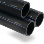 SPS HDPE Pipes PE 80 Pressure 12.5 Bar Outside Diameter 40 mm Thickness 3.7 mm Black | Saudi Pipes Systems (SPS)