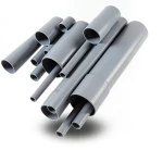 UPVC Pipes Schedule 80 Size 6 Inch Thickness 10.97 mm Gray