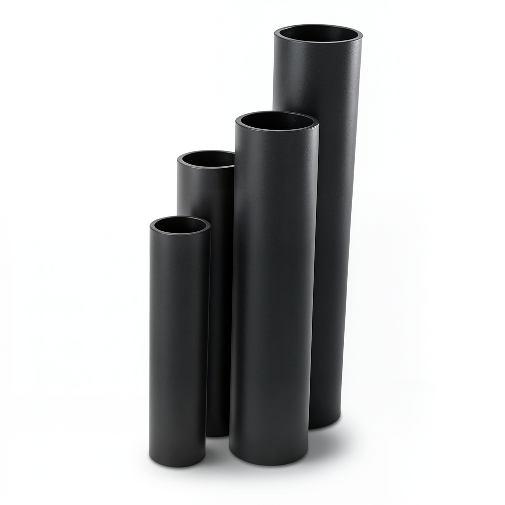 HDPE Pipes SDR 33 Outside Diameter 75 mm Thickness 2.3 mm Black