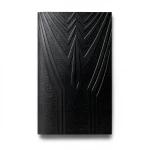 Italian Wallpaper Patterned Design Black Color, Size 10mx0.70m, Model rc16001