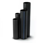 مواسير HDPE SDR 33 قطر خارجي 90 مم سمك 2.8 مم لون أسود