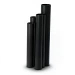 مواسير HDPE نسبة الأبعاد القياسية 9 قطر خارجي 125 مم سمك 14.0 مم أسود
