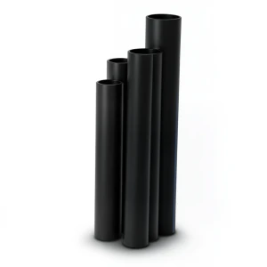 HDPE Pipes SDR 9 Outside Diameter 125 mm Thickness 14.0 mm Black