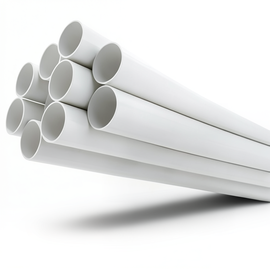 UPVC Pipes Schedule 40 Size 1¼ inch Thickness 3.56 mm White