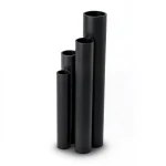 مواسير HDPE نسبة الأبعاد القياسية SDR 9 قطر خارجي 140 مم سمك 15.7 مم لون أسود