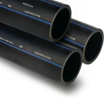 SPS HDPE Pipes PE 80 Pressure 8 Bar Outside Diameter 50 mm Thickness 3 mm Black | Saudi Pipes Systems (SPS)