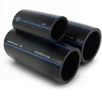 SPS HDPE Pipes PE 80 Pressure 12.5 Bar Outside Diameter 50 mm Thickness 4.6 mm Black | Saudi Pipes Systems (SPS)