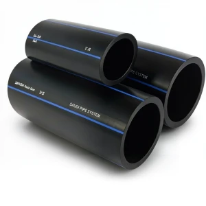 أنابيب HDPE السعودي PE 80 ضغط 12.5 بار قطر خارجي 50 مم سمك 4.6 مم لون اسود | مصنع أنظمة الانابيب السعودي (SPS)