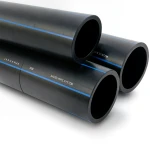 SPS HDPE Pipes PE 80 Pressure 8 Bar Outside Diameter 40 mm Thickness 2.4 mm Black | Saudi Pipes Systems (SPS)