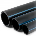 أنابيب HDPE الوطني لشبكات المياه ذات الضغط العالي  ضغط 10 بار قطر خارجي 280 مم سمك 13.4 مم لون اسود