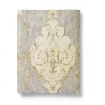 Italian Classic Wallpaper 10m x 1.06m Light Brown, Model 82908