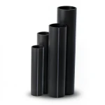 مواسير HDPE SDR 33 قطر خارجي 110 مم سمك 3.4 مم لون أسود