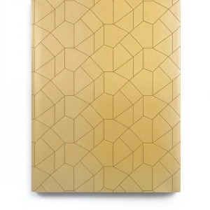ورق جدران الماني 10 م × 0.53 م لون ذهبي، موديل 30-10062
